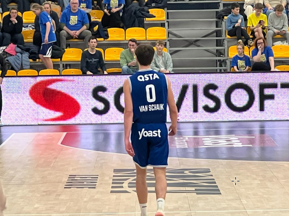 Basketbalwedstrijd Yoast United vs Donar Groningen